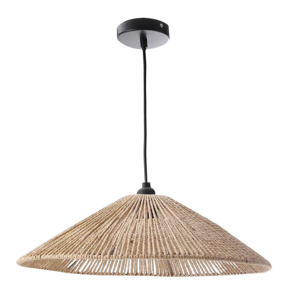 Suspension lumineuse en fil naturel Declic Home